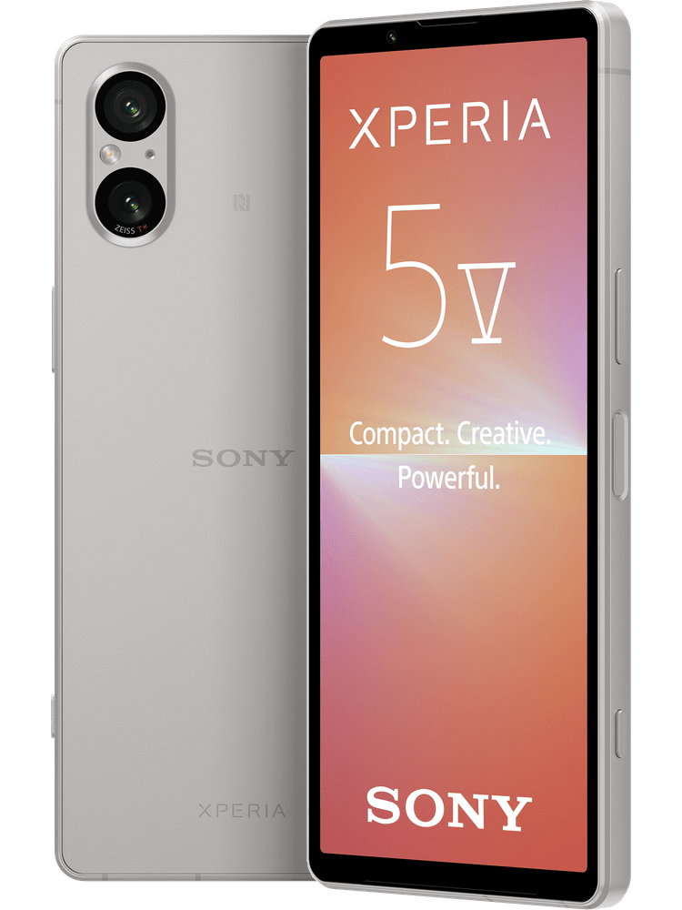 Sensor günstig Kaufen-Sony Xperia 5 V 128 GB Platin-Silber mit o2 Mobile M Boost. Sony Xperia 5 V 128 GB Platin-Silber mit o2 Mobile M Boost <![CDATA[6,1 Zoll OLED 120Hz 21:9 HDR Display,Next-Gen Exmor T for Mobile Sensor für verbesserte Nachtaufnahmen,Leistungsstarker 5.000 