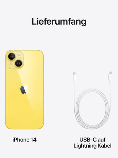 Apple iPhone 14 128GB yellow