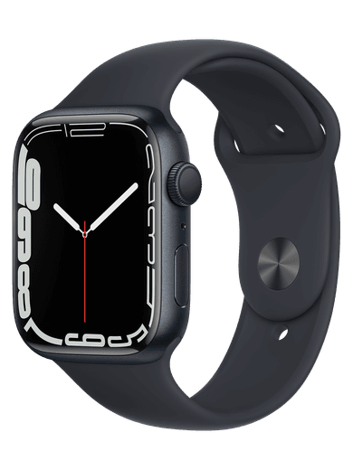 Apple Watch S7 Aluminium 41mm Sportarmband Mitternacht