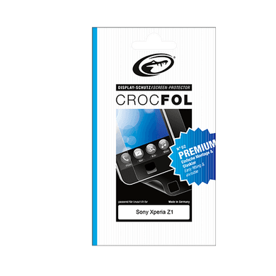 Crocfol Displayschutzfolie Premium für Sony Xperia Z1