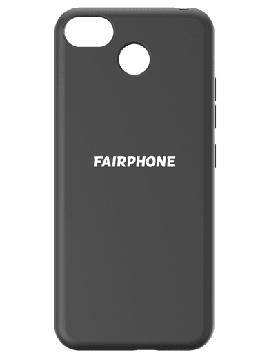Fairphone 3/3+ Schutzhülle schwarz