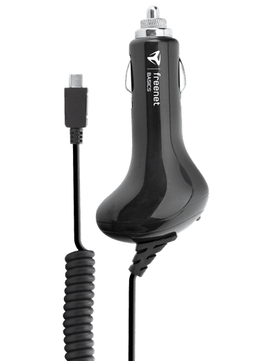 freenet Basics KFZ-Lader 2.1A Micro-USB schwarz
