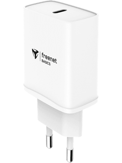 freenet Basics Travel Charger USB-C Power Delivery 20W (weiß)