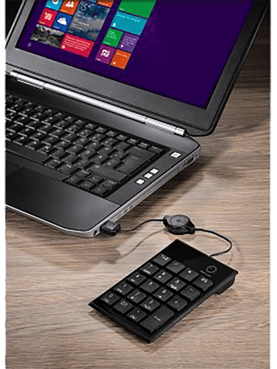 Hama Slimline Keypad (Zifferntastatur) SK140 schwarz