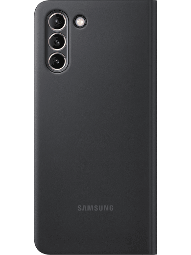 Samsung EF-ZG996 Smart Clear View Cover Galaxy S21+ (schwarz)