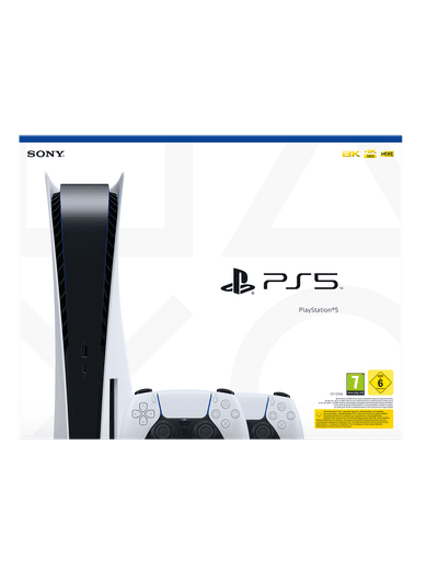 Sony PlayStation 5 weiß inkl. 2. Wireless Controller