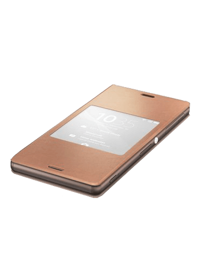 Sony SCR26 Book Cover copper Sony Xperia Z3