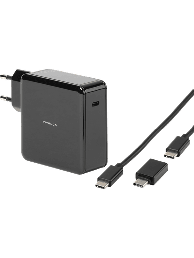 Vivanco Universal USB-C Ladegerät schwarz