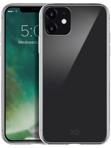 XQISIT Phantom Glass Case iPhone 11 (transparent)